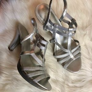 Silver Naturalizer Heels